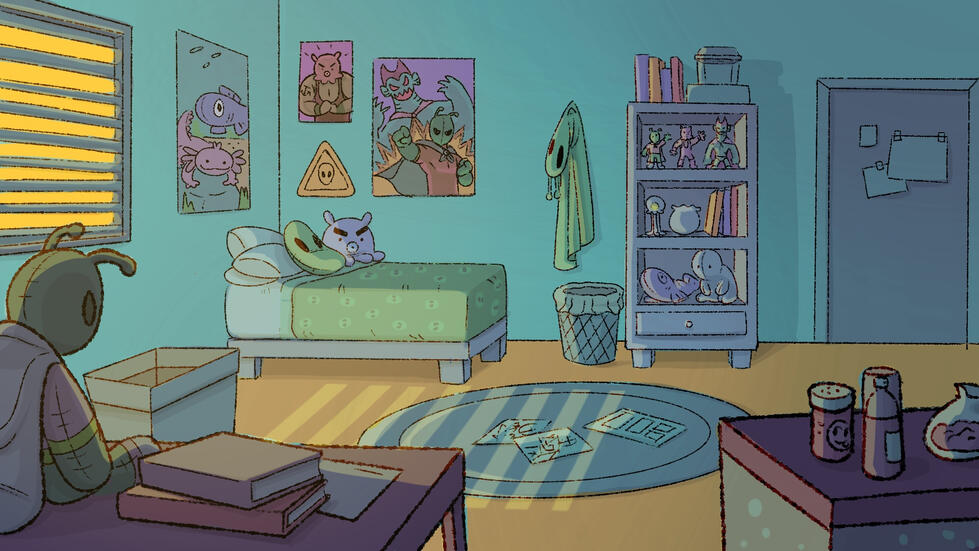 Lucha libre fanatic room